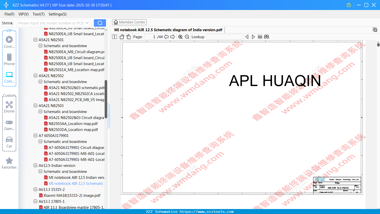 Laptop Xiaomi MI Notebook AIR 12.5 Schematic Diagram Of India Version